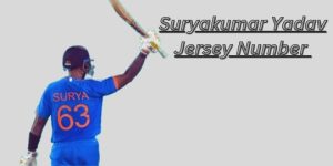 Suryakumar Yadav Jersey Number